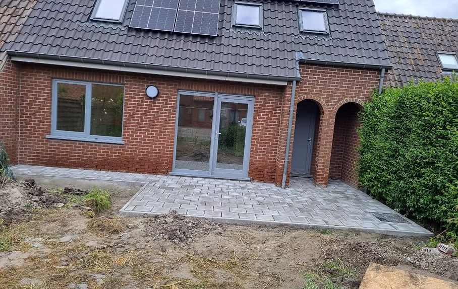 Nieuwbouwproject uitgevoerd door Aannemer Brugge